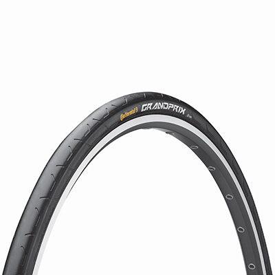 PNEU ROUTE 700 X 25 CONTINENTAL GRAND PRIX NOIR-NOIR 180PI TS (25-622)