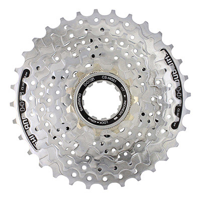 CASSETTE  8V. SHIMANO ALIVIO HG51  11-32 (11-13-15-18-21-24-28-32)