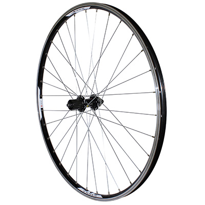 ROUE VTT DISQUE - PATIN BLOCAGE 29\" M670 ARRIERE NOIR RENFORCE MOYEU SHIMANO ACERA QC400 CENTERLOCK CASSETTE 11-10-9V JANTE 19C 32 RAYONS