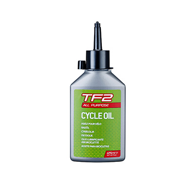 LUBRIFIANT VELO MULTI-USAGE WELDTITE TF2 CYCLE OIL (125ML) ROULEMENT-CABLE