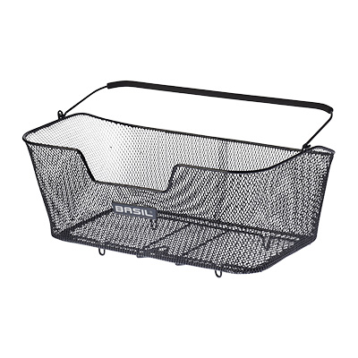 PANIER ARRIERE ACIER NID ABEILLE BASIL BASE EXTRA LARGE (51CM X 30CM X 23CM)