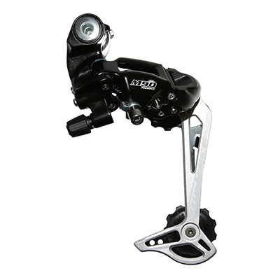 DERAILLEUR VTT ARRIERE SUNRACE M91 9V. CHAPE LONGUE A VIS (COMPATIBLE SHIMANO)