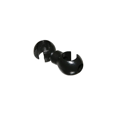 ATTACHE GAINE FREIN-DERAILLEUR P2R NOIR (BOITE DE 50PCS)