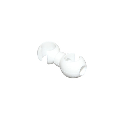 ATTACHE GAINE FREIN-DERAILLEUR P2R BLANC (VENDU PAR 10PCS)