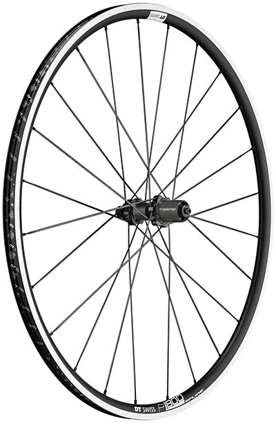 ROUE ROUTE PATIN BLOCAGE 700 DT SWISS P1800-23 PERFORMANCE ARRIERE CASSETTE SHIMANO 11-10V NOIR JANTE 19C