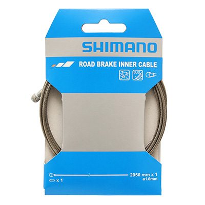 CABLE DE FREIN SHIMANO ROUTE SUS 2,05M (VENDU A L\'UNITE)