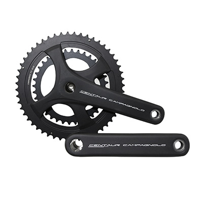 PEDALIER ROUTE CAMPAGNOLO 11-10V. CENTAUR ULTRA TORQUE NOIR 170MM 52-36