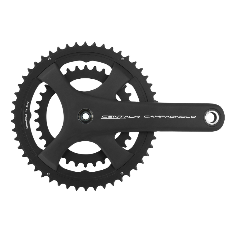 PEDALIER ROUTE CAMPAGNOLO 11-10V. CENTAUR ULTRA TORQUE NOIR 170MM 50-34