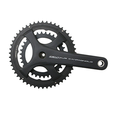 PEDALIER ROUTE CAMPAGNOLO 11-10V. CENTAUR ULTRA TORQUE NOIR 172.5MM 50-34