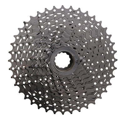 CASSETTE 10V. SUNRACE MS3 11-40 VTT POUR SHIMANO NOIR (LIVRE EN BOITE) (11-13-15-18-21-24-28-32-36-40) (2 BLOCS + PIGNONS)