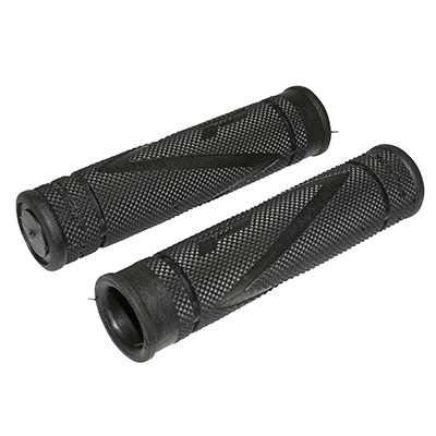 POIGNEE VTT PROGRIP 838 DOUBLE DENSITE NOIR-NOIR Ø22MM L122MM (PAIRE)