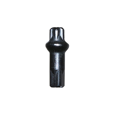 ECROU DE RAYON DT SWISS 15MM METAL LEGER NOIR 2MM (UNITE)