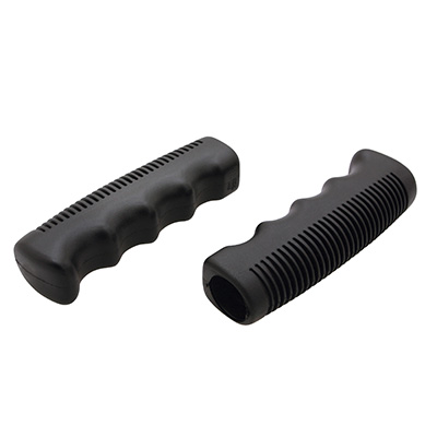 POIGNEE CITY CAOUTCHOUC PROGRIP NOIR PREFORME 110MM (PAIRE) D.22