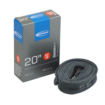 CHAMBRE A AIR VELO 20 X 0.90 - 1.00 SCHWALBE VALVE PRESTA (23-25-451) (SV7B)