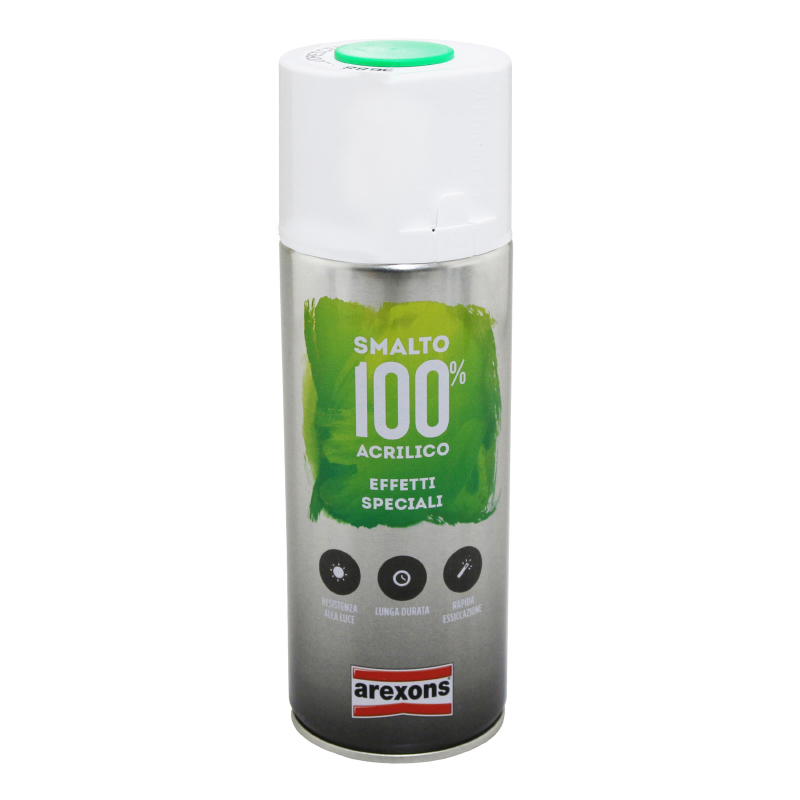 BOMBE DE PEINTURE AREXONS ACRYLIQUE 100 FLUO VERT AEROSOL 400 ML (3688)