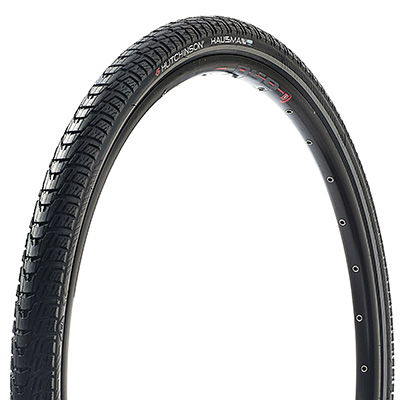 PNEU VTT URBAIN - VAE 27.5 X 1.75 HUTCHINSON HAUSSMANN INFINITY PROTECT NOIR TR RENFORCE 5MM FLANC REFLEX (47-584) HOMOLOGUE VAE E50