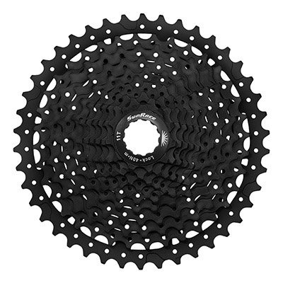 CASSETTE 11V. SUNRACE RS3 11-32 ROUTE POUR SHIMANO NOIR (LIVRE EN BOITE) (11-12-13-14-15-17-19-21-24-28-32)