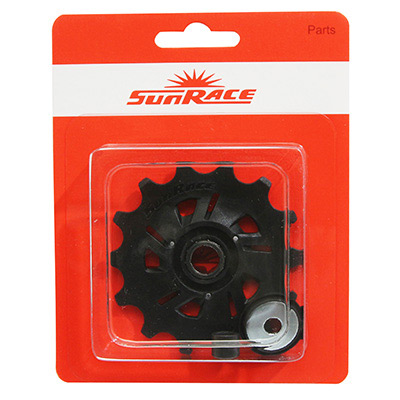 GALET DERAILLEUR SUNRACE 14 DENTS BASE POUR DERAILLEUR 12-11-10V.  MS30-MX60-MZ80 (VENDU A L\'UNITE) - COMPATIBLE SRAM 12V.