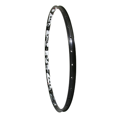 JANTE VTT 27.5\" KARMA DISQUE NOIR 32T. DOUBLE PAROI AVEC OEILLETS PROFIL 17MM - 584X21C