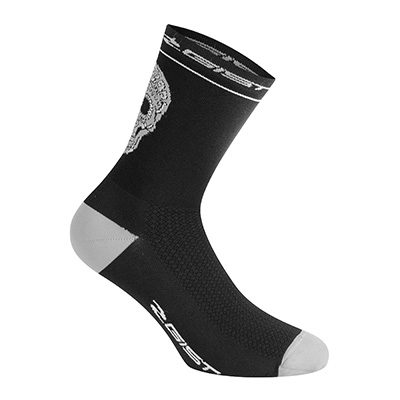 CHAUSSETTES-SOCQUETTES ETE GIST CRANE NOIR-GRIS 40-43 - HAUTEUR 18CM (PAIRE) -5860