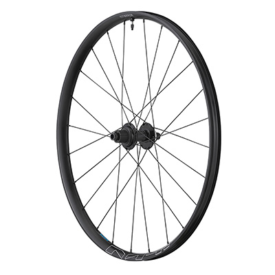 ROUE VTT DISQUE 29" SHIMANO MT620 BOOST TUBELESS CENTERLOCK ARRIERE CASSETTE SHIMANO MICROSPLINE 12V NOIR TUBELESS AXE TRAVERSANT 12-148 JANTE 30C