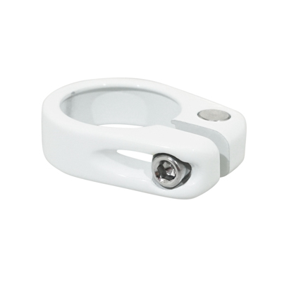 COLLIER SERRAGE TIGE DE SELLE CHC NEWTON ALU BLANC DIAM. 34,9MM