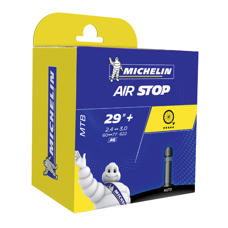 CHAMBRE A AIR VELO 29 X 2.40-3.10 MICHELIN A6 VALVE STANDARD (60-77X622)