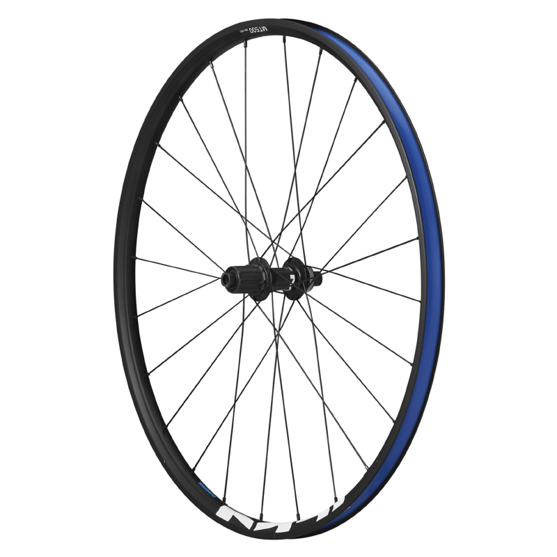 ROUE VTT DISQUE 27.5\" SHIMANO MT500 BOOST CENTERLOCK ARRIERE CASSETTE 9-10-11V NOIR AXE TRAVERSANT 12-148 JANTE 24C