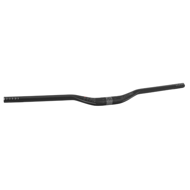 CINTRE VTT DEMI RELEVE ITM ALCOR NOIR MAT 31,8MM L760MM