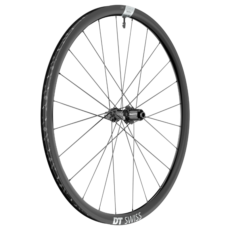 ROUE ROUTE DISQUE 700 DT SWISS E1800-32 ENDURANCE ARRIERE CASSETTE SHIMANO 11-10V CENTERLOCK TUBELESS READY AXE TRAVERSANT 12-142MM JANTE 20C