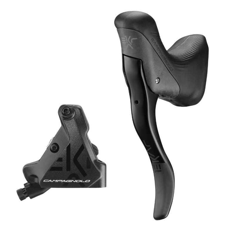 LEVIER ROUTE CAMPAGNOLO EKAR NOIR GAUCHE FREIN A DISQUE AVANT AVEC ETRIER POUR 140MM MODELE 2021