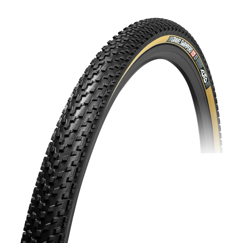 PNEU GRAVEL 700 X 40 TUFO SWAMPERO NOIR-BEIGE TUBELESS READY  TS (40-622)