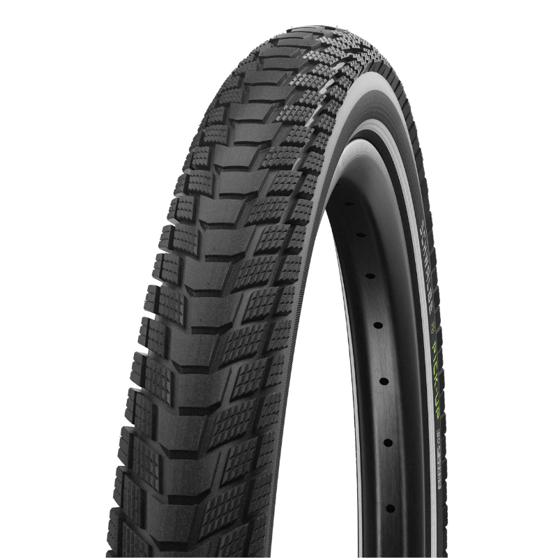 PNEU CARGO - CITY 24 X 2.35 SCHWALBE PICK-UP NOIR TR  DOUBLE DEFENSE (60-507) COMPATIBLE VAE (POIDS MAX 145KGS)