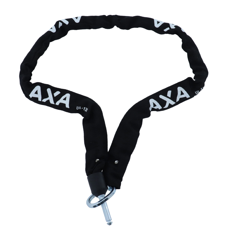 ANTIVOL VELO CHAINE A BOUCLE AXA ULC-130 POUR FER A CHEVAL DIAM 5.5MM L1.30M NOIR (PROFONDEUR 50MM DIAM 10MM)