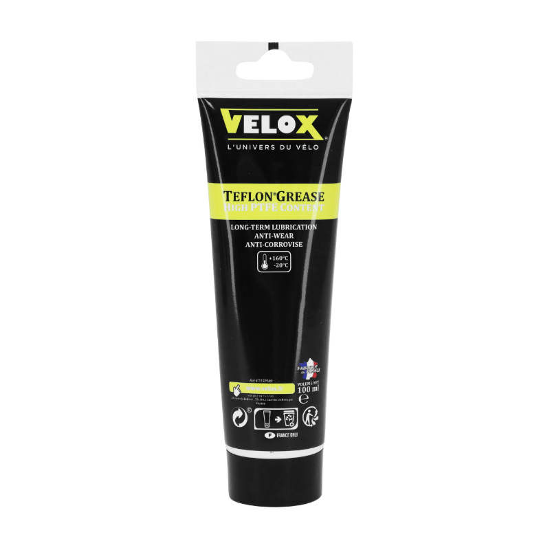 GRAISSE VELO VELOX TEFLON - PTFE LONGUE DUREE (TUBE 100ML)