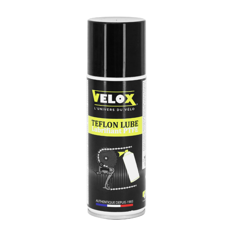 GRAISSE VELO VELOX TEFLON - PTFE LONGUE DUREE (AEROSOL 200ML)