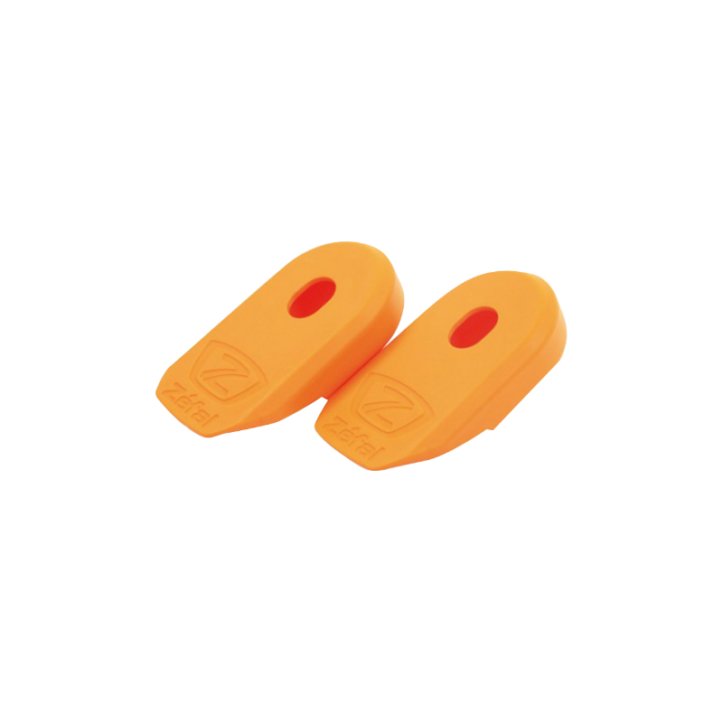 PROTECTION MANIVELLE ZEFAL CRANK ARMOR ORANGE (PAIRE) - NOUVEAU MODELE - 47X38X16MM