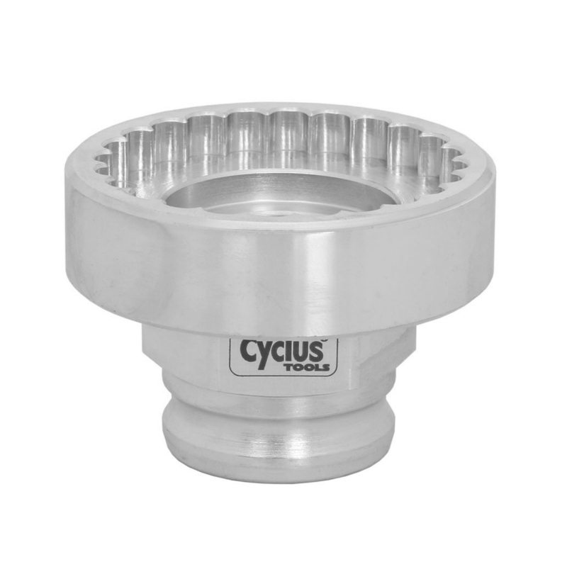 OUTIL PRO DEMONTE BOITIER - CUVETTE CYCLUS POUR SRAM DUB COMPATIBLE AVEC L\'OUTIL SNAP.IN 179967 OU CLE 32MM