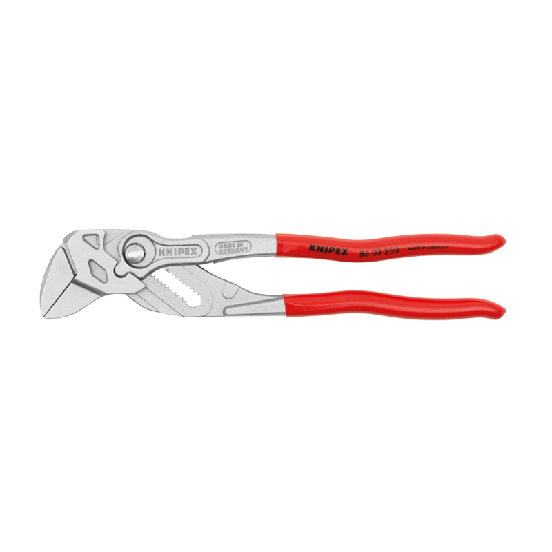 PINCE-CLE PRO KNIPEX ROBUSTE 250MM CHROME (OUTIL POLYVALENT) (86 03 250)  -MADE IN GERMANY-