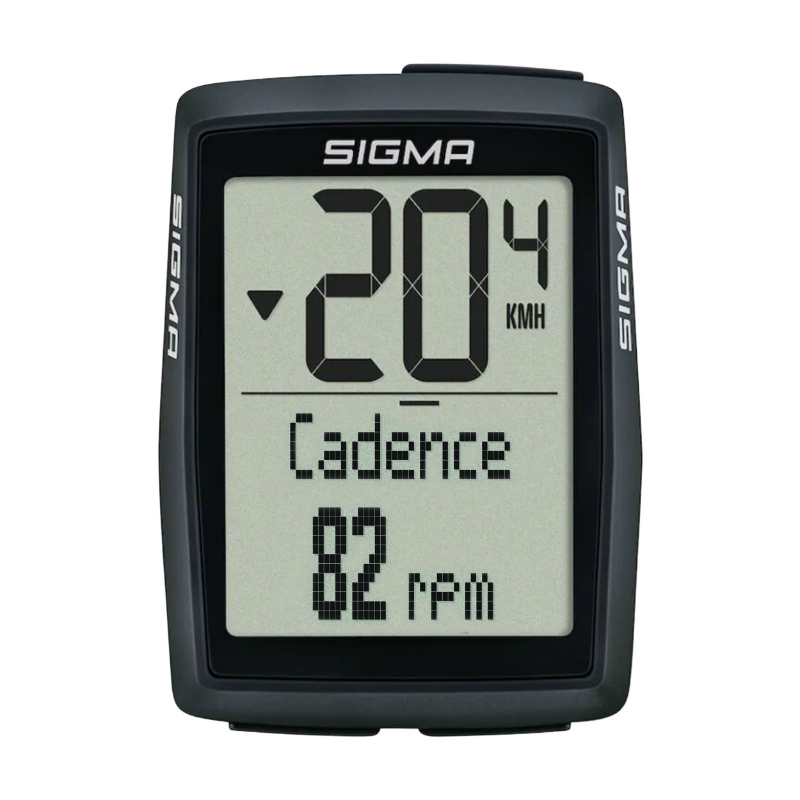 COMPTEUR SIGMA BC 14.0 WL SANS FIL NOIR AVEC CADENCE PEDALAGE ( 17 FONCTIONS)