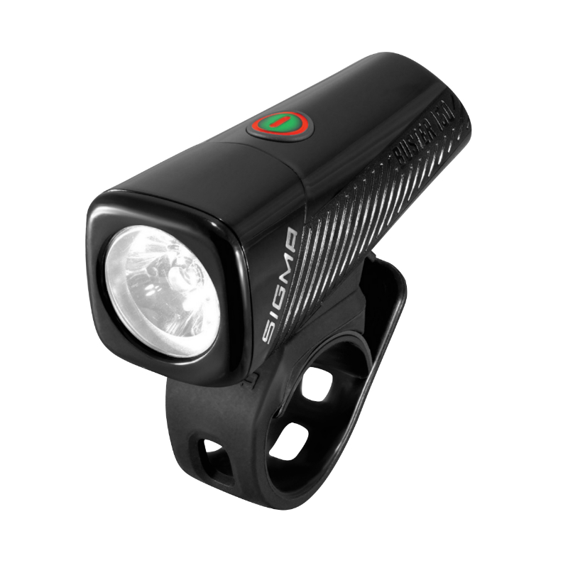 ECLAIRAGE VELO - TROTTINETTE USB AVANT SIGMA BUSTER 150 LUMEN VISIBILITE 70M (AUTONOMIE 3H à 15H-JUSQU\'A 25H MODE FLASH) BATTERIE IION - FIXATION CINTRE