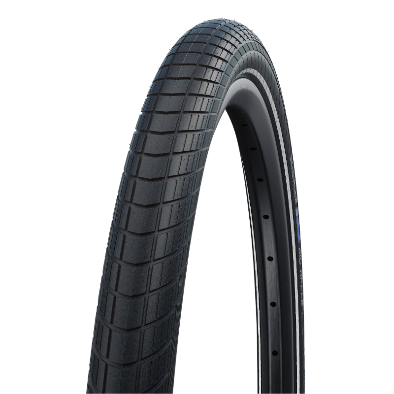 PNEU VTT URBAIN 29 X 2.00 SCHWALBE BIG APPLE NOIR TR (50-622) RENFORT K-GUARD FLANC REFLEX