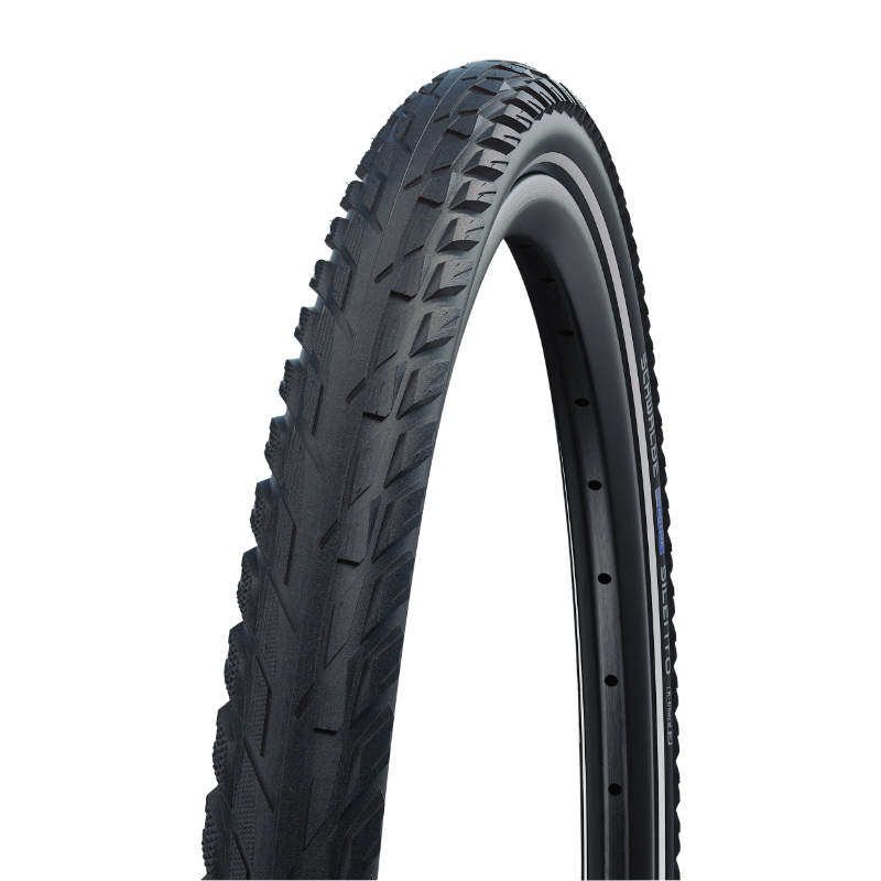 PNEU VTC CROSS 700 X 47 (28-29 X 1,75) SCHWALBE SILENTO NOIR TR (47-622) RENFORT K-GUARD FLANC REFLEX