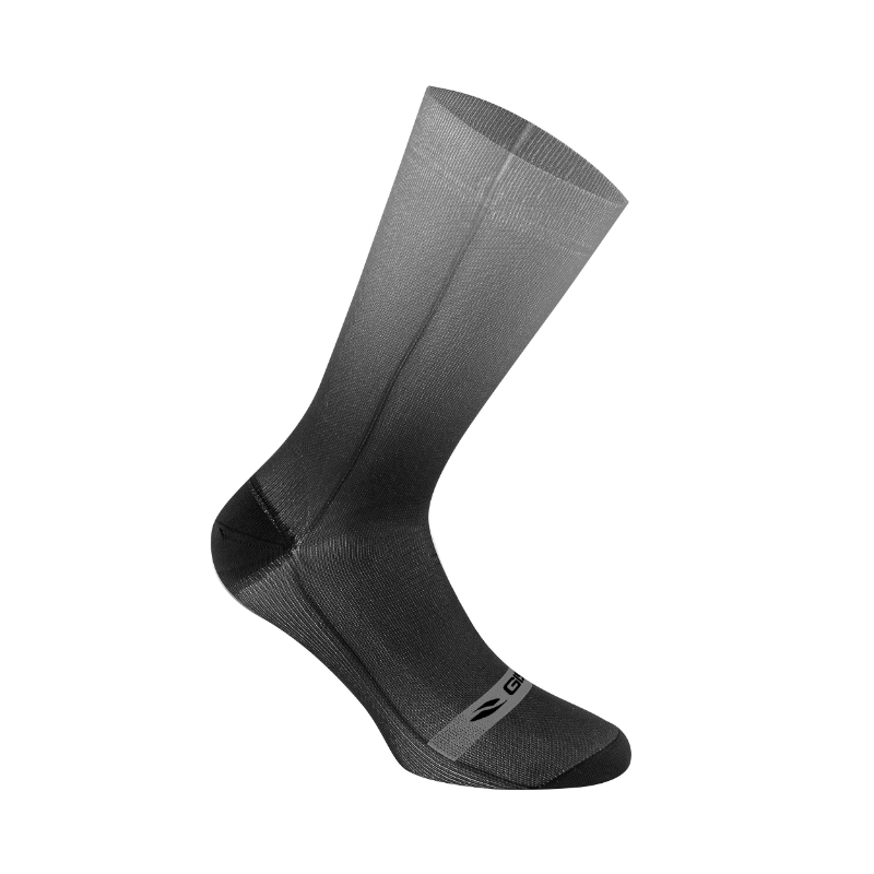 CHAUSSETTES-SOCQUETTES ETE GIST TRENDY NOIR DIAMOND DEGRADE GRIS 43-47 ECOLOGIQUE  (PAIRE)   -5863