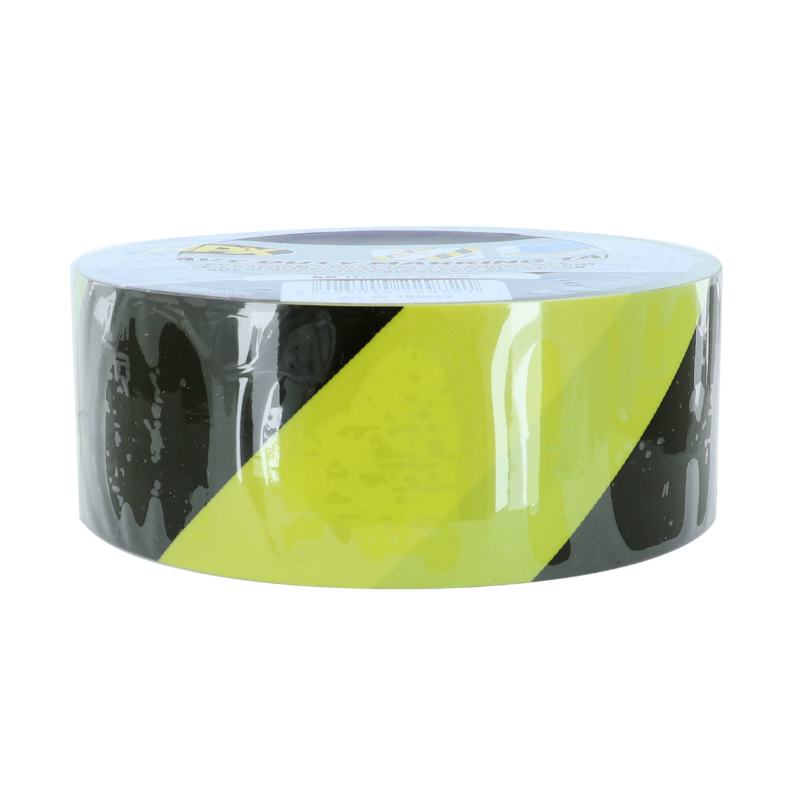 RUBAN ADHESIF DE SECURITE HPX RESISTANT A TOUTE EPREUVE JAUNE-NOIR 48 MM X 33 M