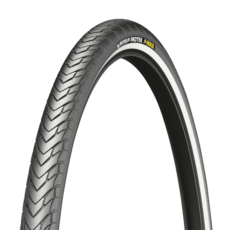 PNEU VTC URBAIN 700 X 47 (29 X 1,75) MICHELIN PROTEK MAX RENFORT 5MM NOIR TR (47-622) FLANC REFLEX COMPATIBLE VAE