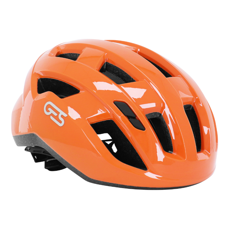 CASQUE VELO ADULTE GES ROUTE-GRAVEL X-WAY ORANGE IN-MOLD TAILLE 54-58 FIT-SYSTEM (VENDU EN BOITE)