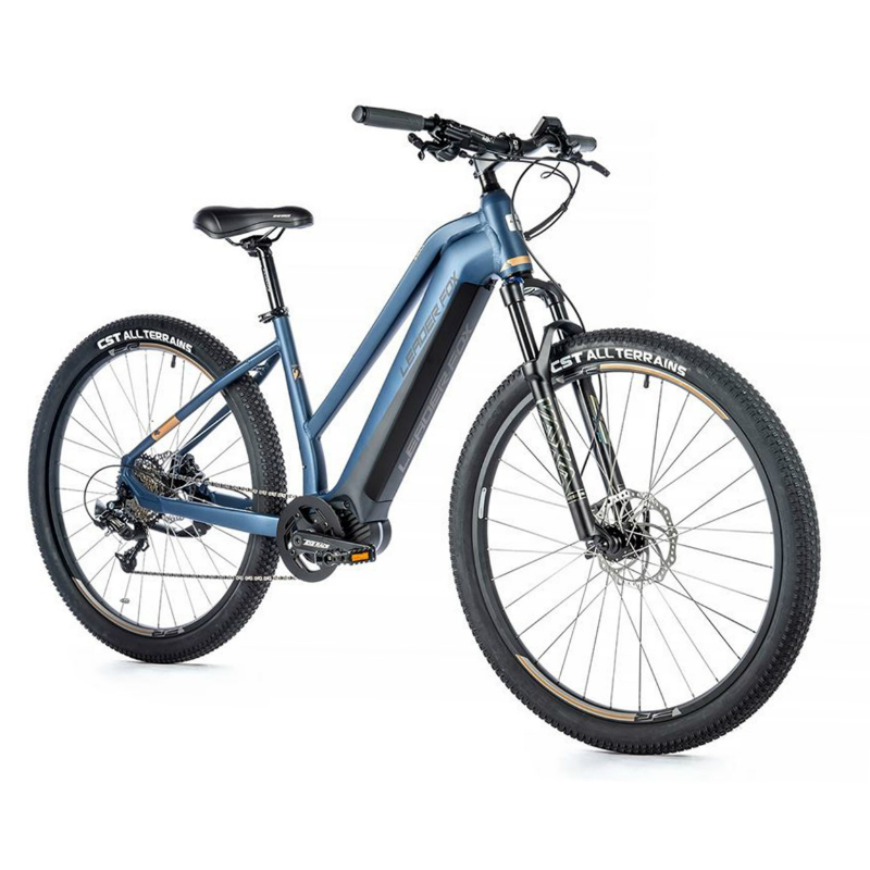 VELO ELECTRIQUE-VAE VTT 29 LEADER FOX SWAN FEMME BLEU MAT 9V MOTEUR CENTRAL BAFANG M300 36V 80NM BATTERIE 15AH (16,5'' - H43CM - TAILLE S - POUR ADULTE DE 158CM à 168CM)