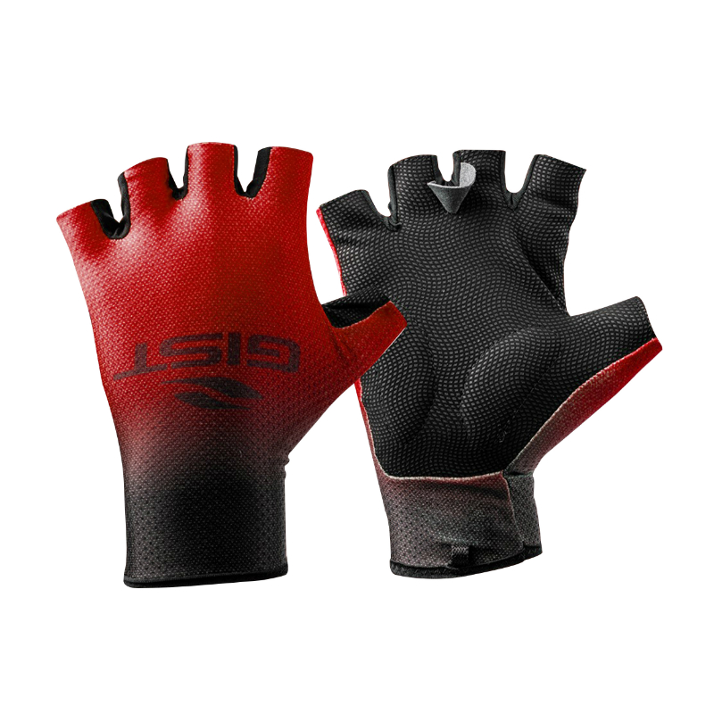 GANTS VELO COURT GIST DIAMOND NOIR-ROUGE L (PAIRE SUR CARTE) SANS VELCRO   -5525