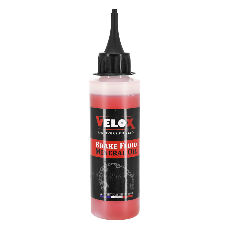 LIQUIDE DE FREIN - HUILE VELO VELOX MINERAL ROSE (125ML)